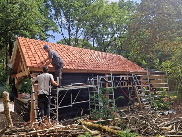 Bouw schuur 2